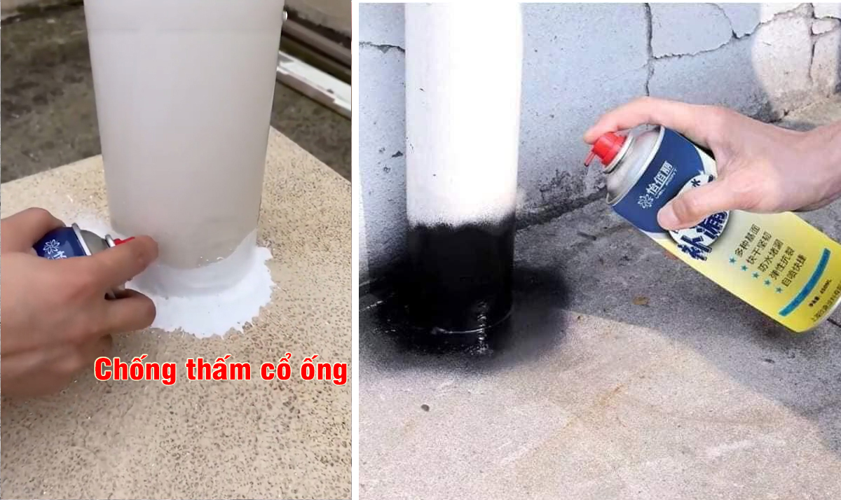 Chai Xịt Chống Thấm 4 Chai Xịt Chống Thấm 4